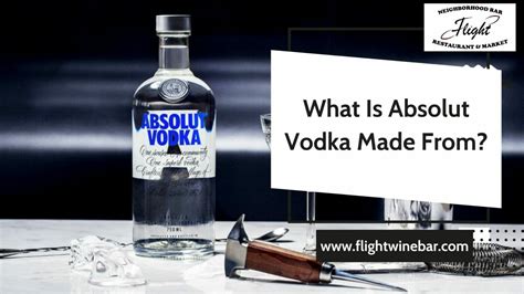 absolute vodka where is it made.